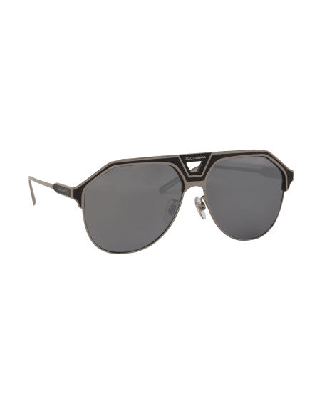 Dolce & Gabbana DG2257 1277/6G Aviator Plata Espejo