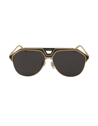 Dolce & Gabbana DG2257 1334/87 Aviator Negro Dorado