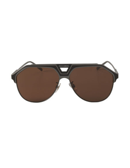 Dolce & Gabbana DG2257 1350/73 Aviator Cafe Gunmetal