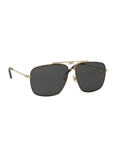 Dolce & Gabbana DG2264 02/87 Square Shape Negro Dorado