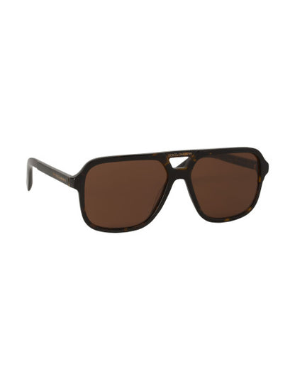 Dolce & Gabbana DG4354 502/73 Aviator Square Cafe Carey