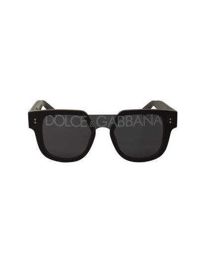 Dolce & Gabbana DG4356 501/M Square Shape Negro Plata