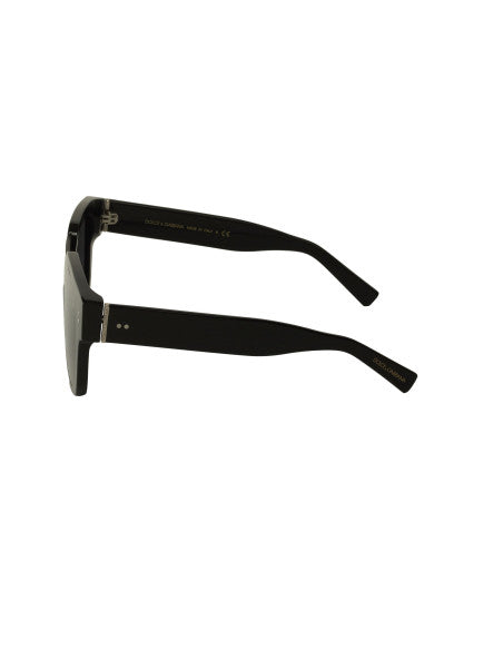 Dolce & Gabbana DG4356 501/M Square Shape Negro Plata