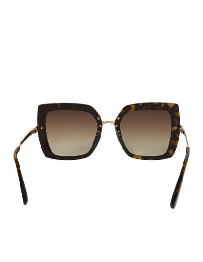 Dolce & Gabbana DG4373 3278/13 Square Shape Cafe Rojo Dorado