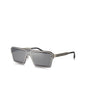 Fendi FE40028U 16C Square Shape Black Silver