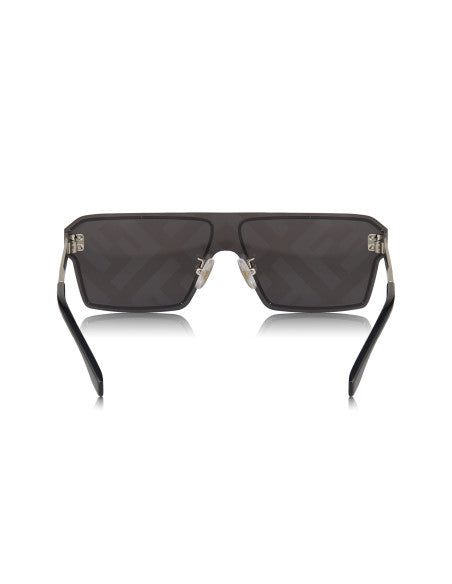 Fendi FE40028U 16G Square Shape Black Silver