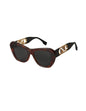 Fendi FE40064I C02 Geometric Sunglasses Tortoise