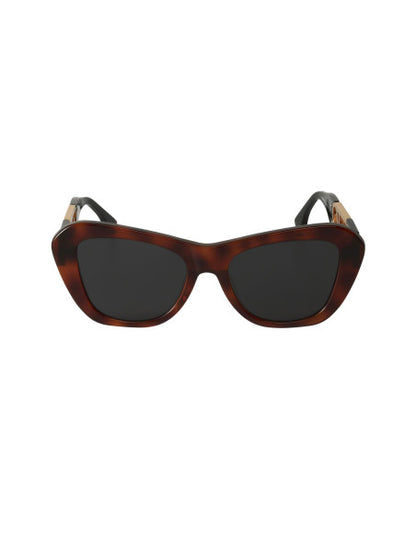 Fendi FE40064I C02 Geometric Sunglasses Tortoise