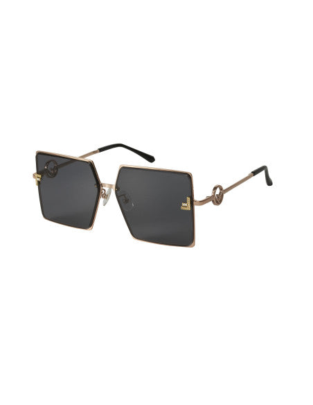 Fendi FE40078U Square Shape Negro Dorado
