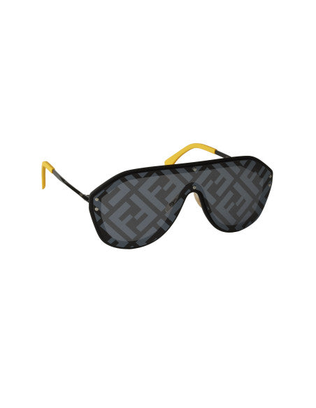 Fendi FF M0039/G/S 71C/MD New Aviator Back Yellow