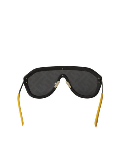 Fendi FF M0039/G/S 71C/MD New Aviator Back Yellow