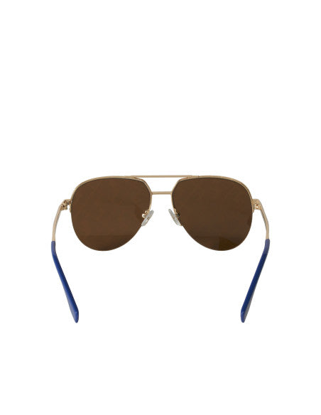 Fendi FF0036 001 New Aviator Shape Dorado Espejo