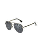 Fendi FF0036 003 New Aviator Shape Plata Espejo