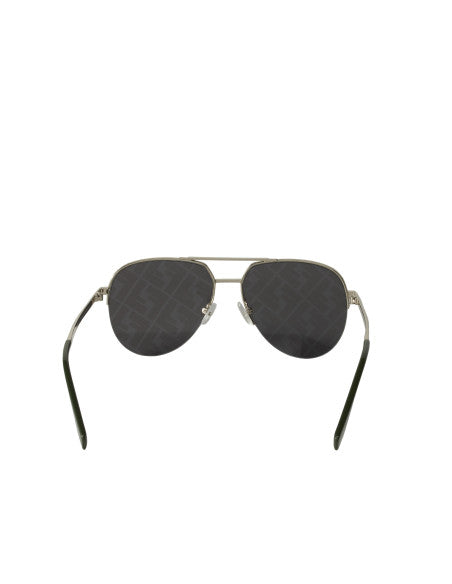 Fendi FF0036 003 New Aviator Shape Plata Espejo