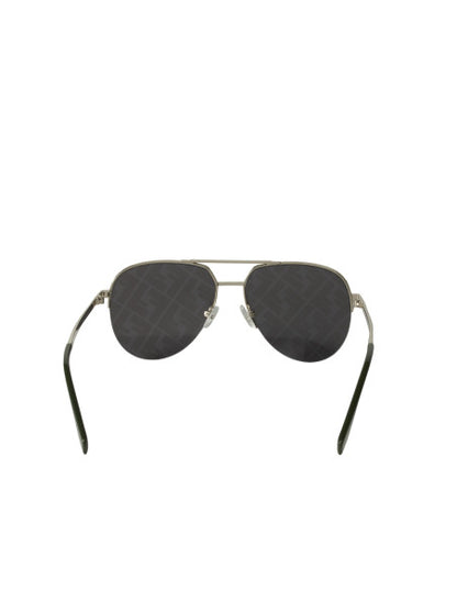 Fendi FF0036 003 New Aviator Shape Plata Espejo