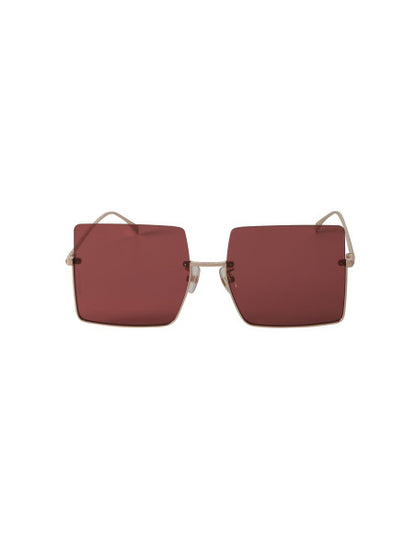 Fendi FF0401/S DDB Square Shape Rose Gold Red