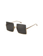 Fendi FF0401/S J5G Square Shape Gold Gray