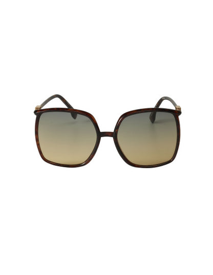 Fendi FF0431/G/S 086/GA Square Shape Cafe Degradado Carey