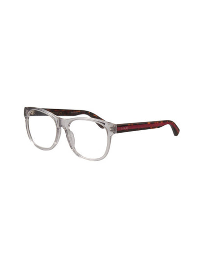 Gucci Gg0004O 004 Oftalmico Square Shape Carey Rojo