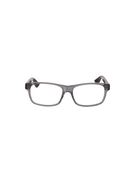 Gucci Gg0006O 008 Oftalmico Square Shape Gris transparente