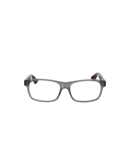 Gucci Gg0006O 008 Oftalmico Square Shape Gris transparente
