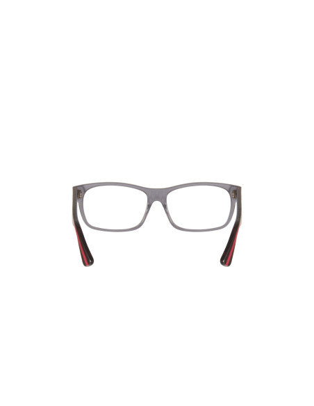 Gucci Gg0006O 008 Oftalmico Square Shape Gris transparente
