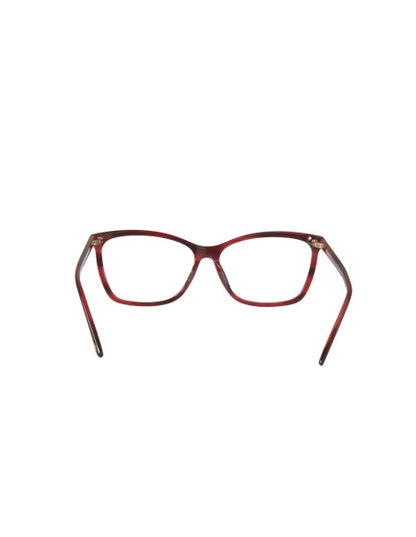 Gucci Gg0025o 004 Oftalmico Square Rojizo Dorado