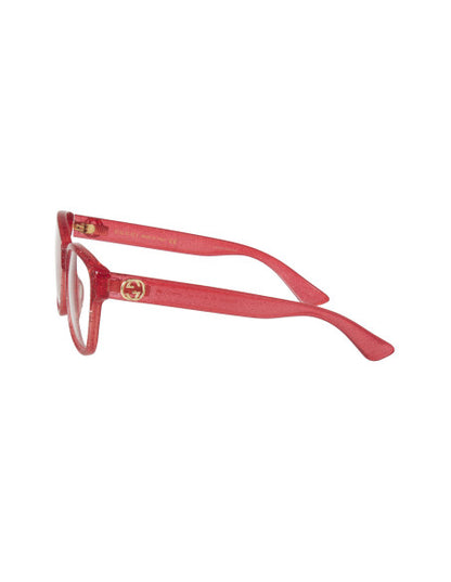 Gucci Gg0038o 004 Oftalmico Square Terracota Dorado