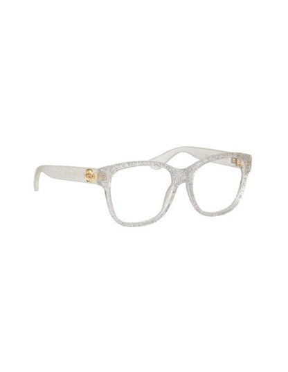 Gucci Gg0038o 006 Oftalmico Square Brillo Transparente