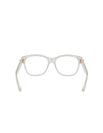 Gucci Gg0038o 006 Oftalmico Square Brillo Transparente