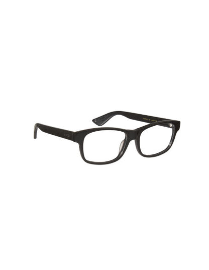Gucci GG006O 001 Oftalmico Square Negro Plateado