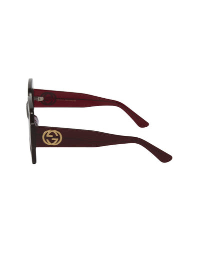 Gucci Gg0178s 005 Oversized Square Vino Degradado Original