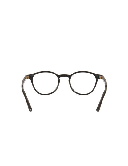 Gucci GG0187O 001 Round Shape Oftalmico Negro Plateado