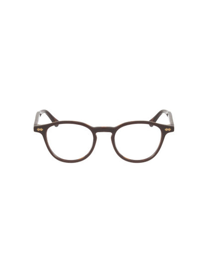 Gucci GG0187O 004 Round Shape Oftalmico Carey Dorado