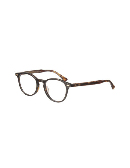 Gucci GG0187O 006 Round Shape Oftalmico Carey Cafe