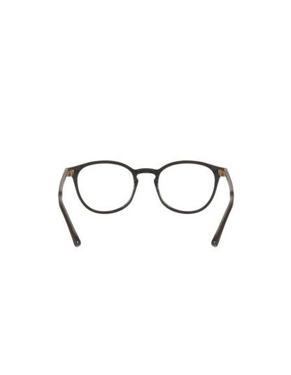 Gucci GG0187O 009 Round Shape Oftalmico Negro Dorado