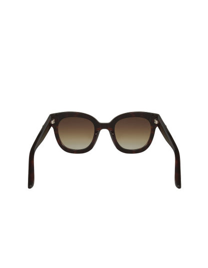 Gucci GG0208S 003 Square Oversized Carey Cafe Degradado