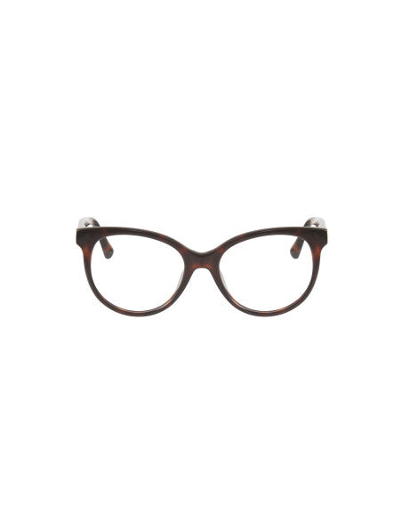 Gucci Gg0329O 002 Oftalmico Round Carey Cafe Acetato
