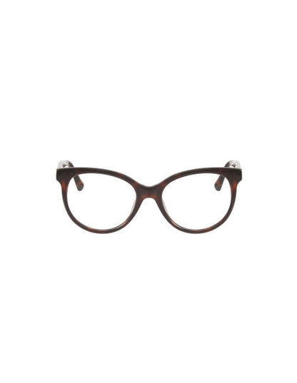 Gucci Gg0329O 002 Oftalmico Round Carey Cafe Acetato
