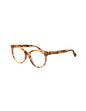 Gucci Gg0329O 005 Oftalmico Round Carey Claro