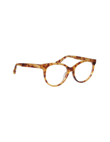 Gucci Gg0329O 005 Oftalmico Round Carey Claro