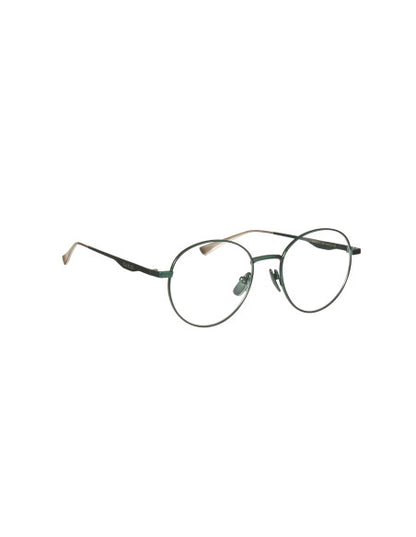 Gucci Gg0337o 003 Oftalmico Round Verde Obscuro