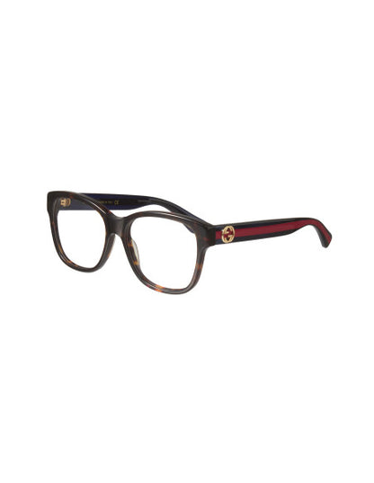 Gucci Gg0038O 003 Square Oftalmico Carey Azul Clasico Original
