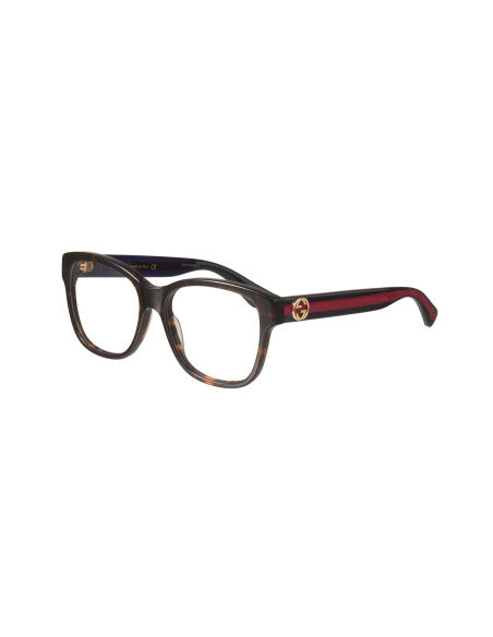 Gucci Gg0038O 003 Square Oftalmico Carey Azul Clasico Original