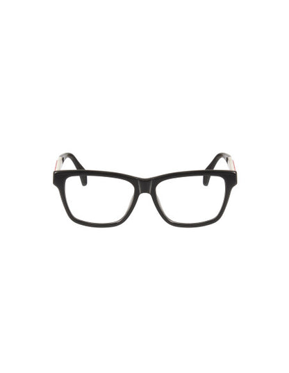 Gucci GG0466OA 001 Oftalmico Square Shape Negro Blanco