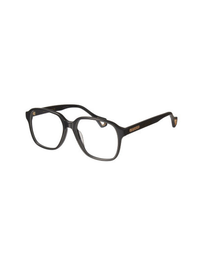 Gucci GG0469O 001 Square Shape Oftalmico Negro Dorado
