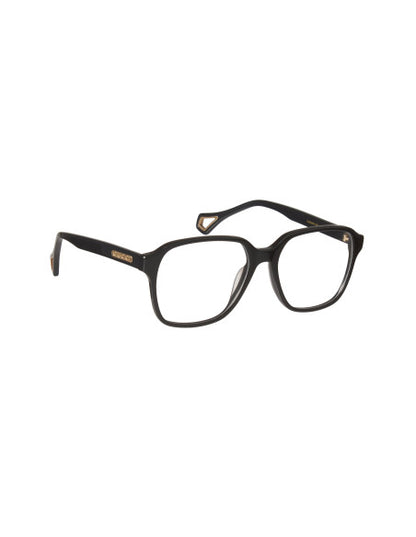 Gucci GG0469O 001 Square Shape Oftalmico Negro Dorado