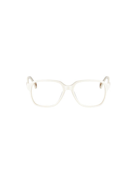Gucci GG0469O 003 Square Shape Oftalmico Blanco Dorado