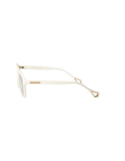 Gucci GG0469O 003 Square Shape Oftalmico Blanco Dorado