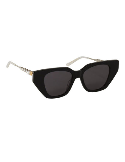 Gucci GG0641S 001 Eye Cat Jewelry Negro Dorado